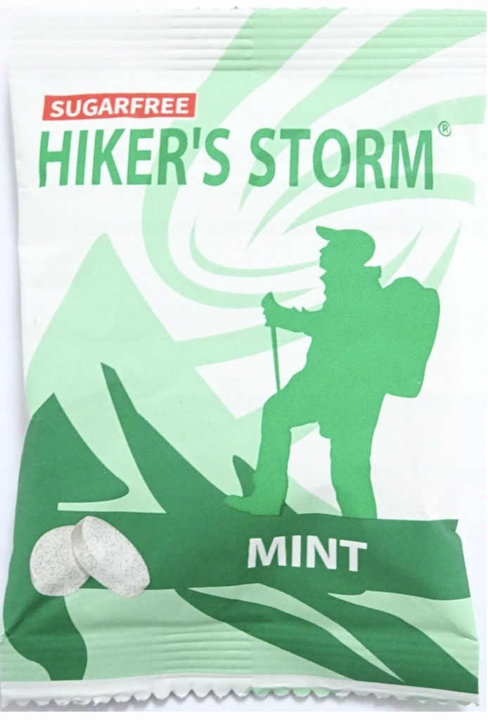 Cukierki miętowe pastylki mięta HIKER'S STORM 'MINT' bez cukru