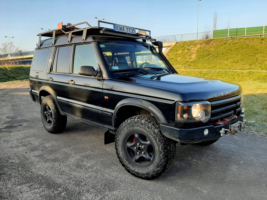Land Rover discovery 2 przygotowany do wypraw