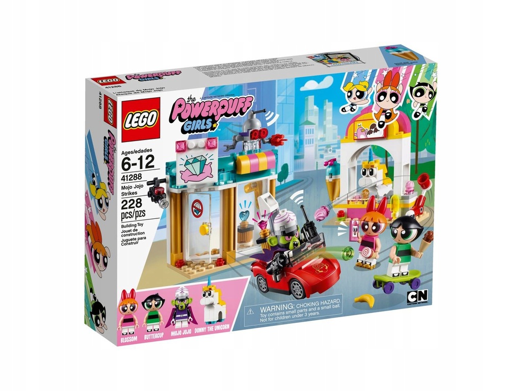 LEGO POWERPUFF GIRLS 41288 MOJO JOJO ATAKUJE