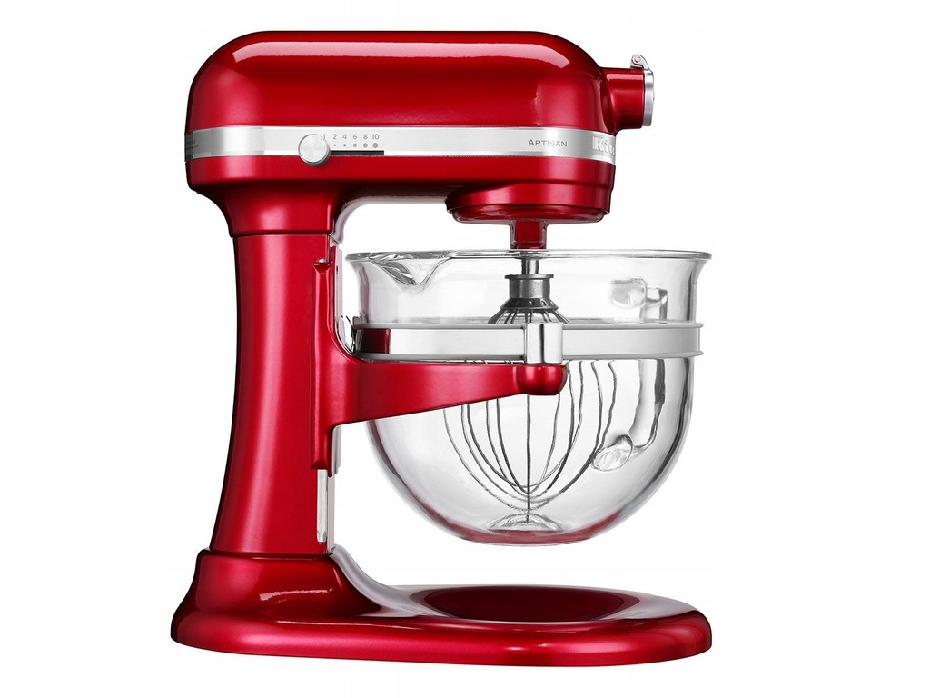 KitchenAid 5KSM6521XEER Czerwony olbrzym 6 L