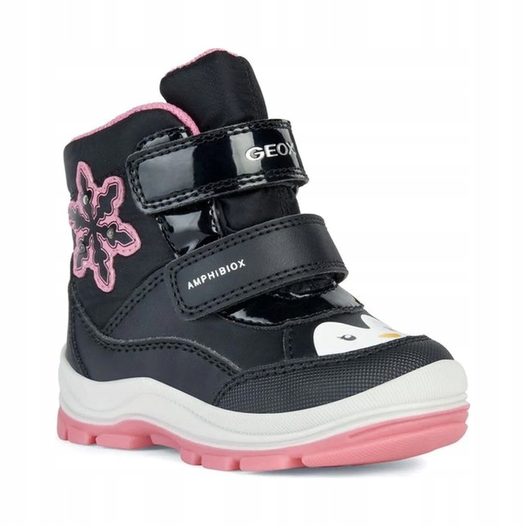 flanfil abx booties black fuchsia B363WA 054FU C0922 r. 22