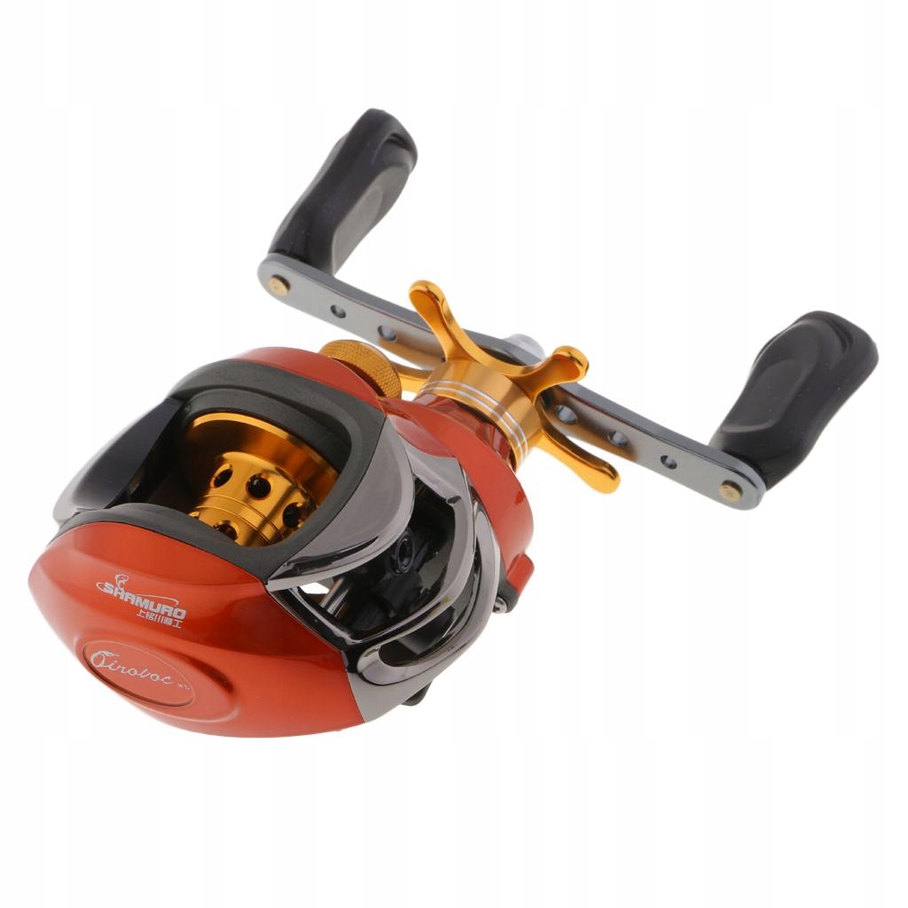 Baitcaster Reel 10BB Gear Ratio 6.3:1 Baitcasting Fishing Reel Left Hand