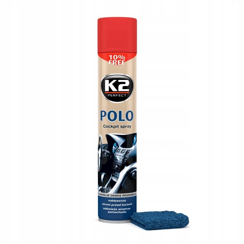 K2 POLO COCKPIT WIŚNIA 750 ML + MIKROFIBRA