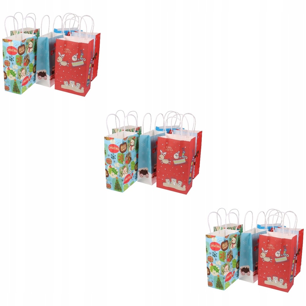 Christmas Tote Bag Birthday Bags Presents Holiday