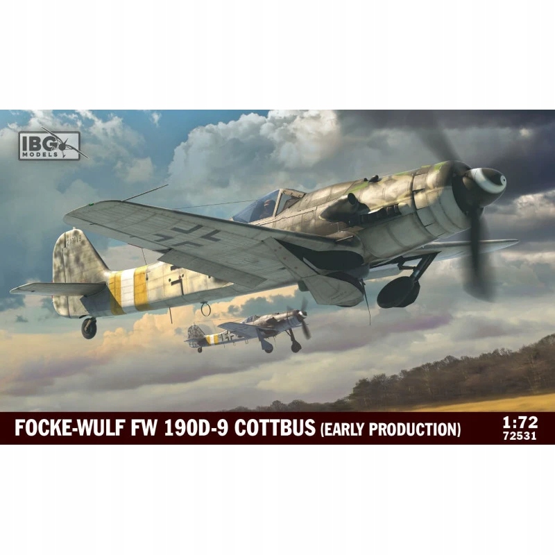 Model plastikowy Focke Wulf Fw 190D-9 Cottbus