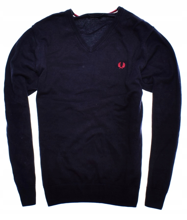 6207-86 FRED PERRY... m#k WELNIANY SWETER LOGO r.M