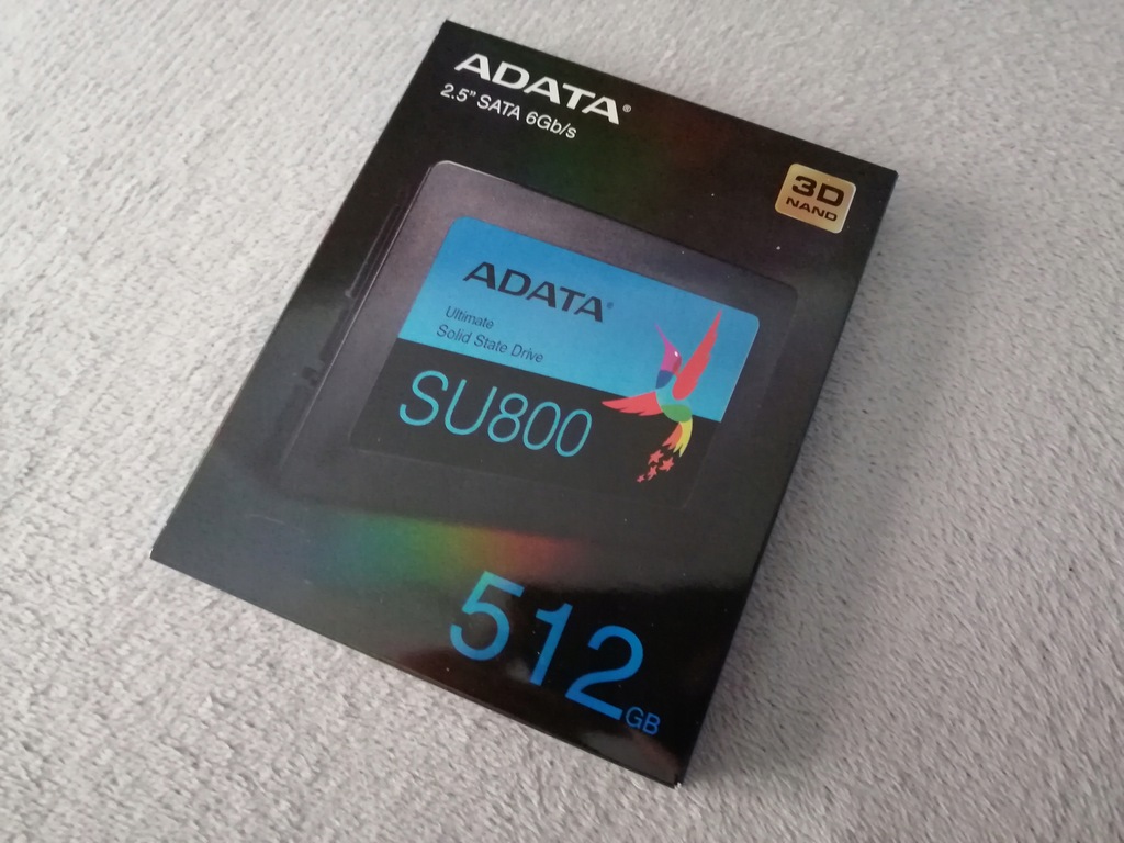 Dysk SSD ADATA Ultimate SU800 512GB 2.5"