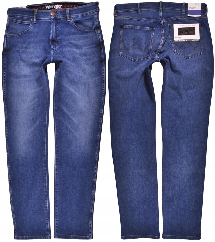 WRANGLER spodnie TAPERED jeans LARSTON _ W27 L32