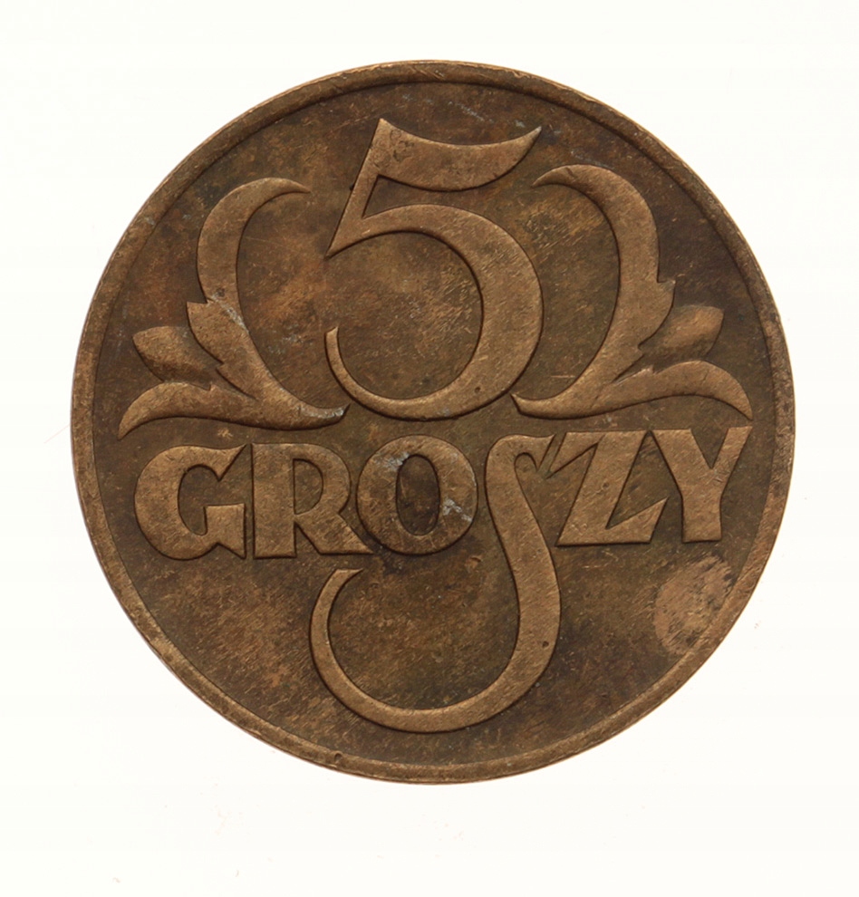 [M8954] Polska 5 groszy 1938