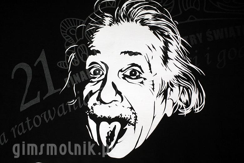 Koszulka z Einsteinem z XXI Finału