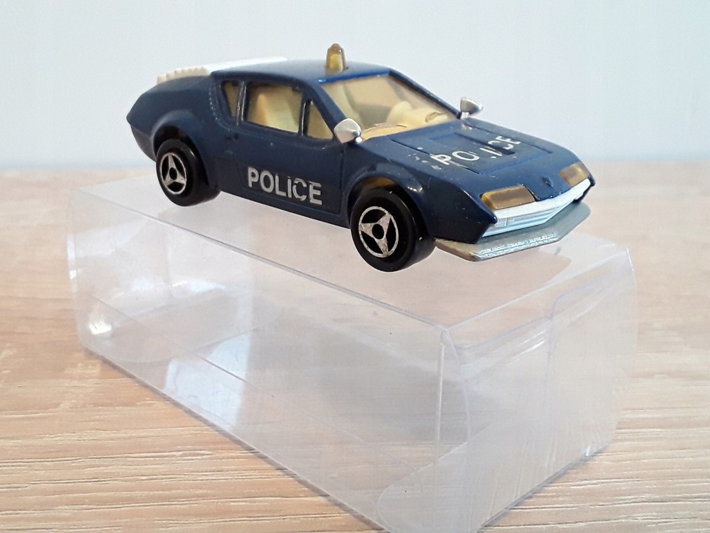 MAJORETTE RENAULT ALPINE POLICE MADE IN FRANCE