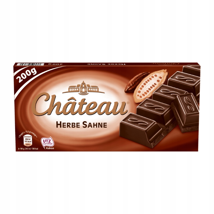 Choceur Herbe Sahne - Czekolada Gorzka 200g