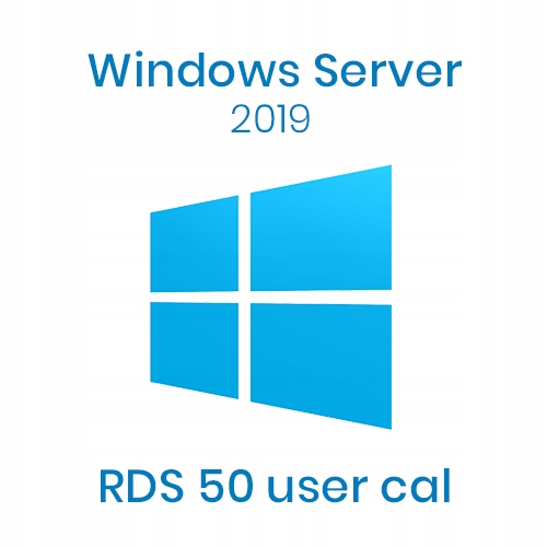 Windows Server 2019 50 USER RDS Cals KLUCZ 8407187484 oficjalne