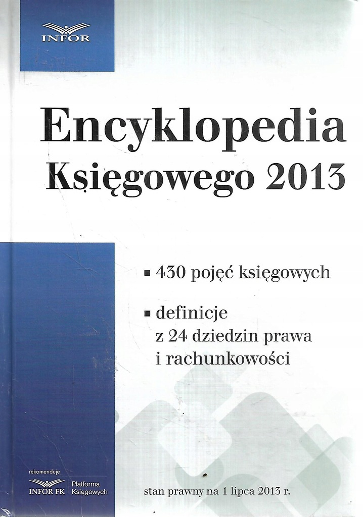 ENCYKLOPEDIA KSIĘGOWEGO 2013