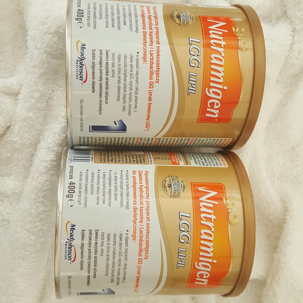 Nutramigen 1 LGG - od urodzenia - alergia