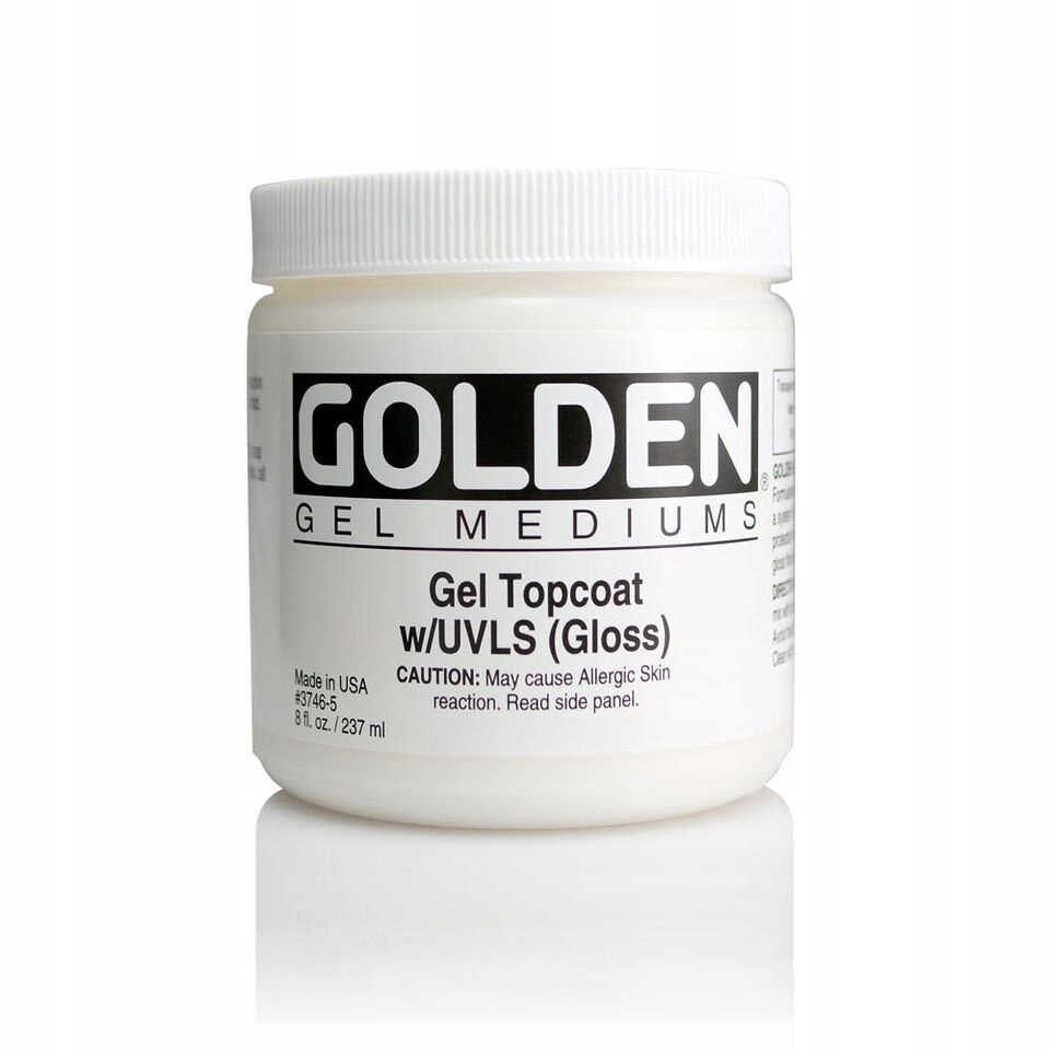 Golden Gel Topcoat w/ UVLS (Gloss) 236ml - medium