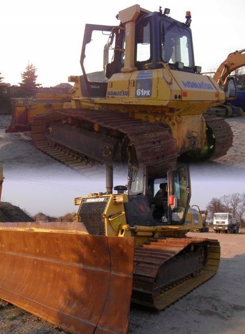 Komatsu D61 PX15 spychacz gąsienicowy