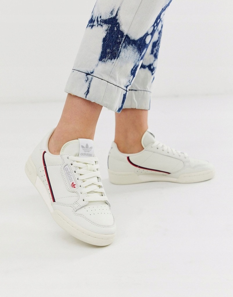 M-2-9-8 ADIDAS CONTINENTAL 80'S PÓŁBUTY 48 2/3