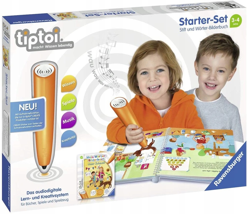 Zestaw startowy Ravensburger tiptoi 00806 od 3 lat