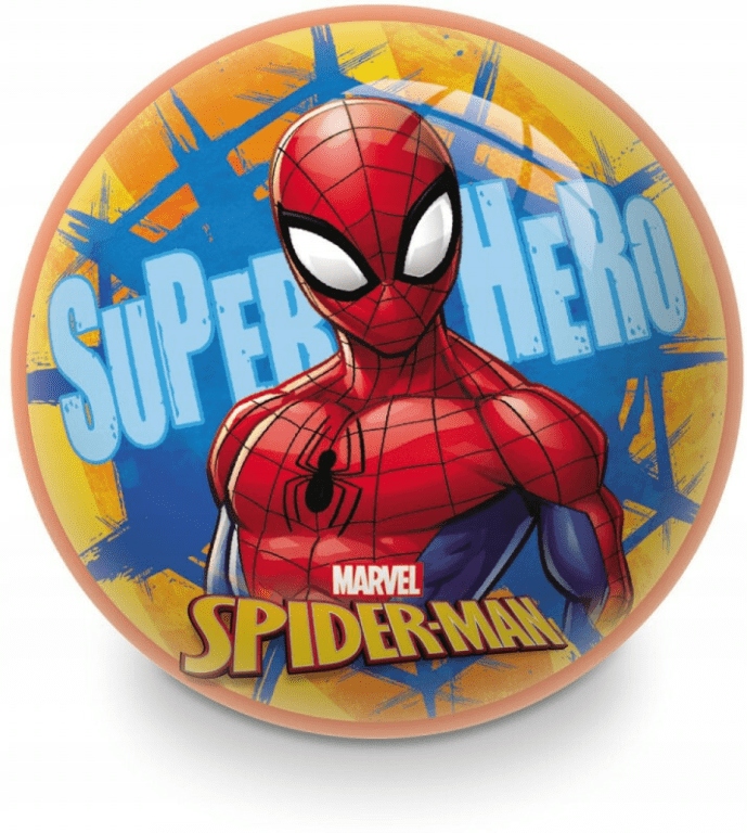 OUTLET - Piłka gumowa 23 cm. Spiderman Bio Ball