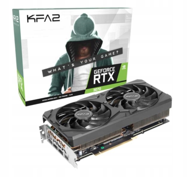 Karta Graficzna KFA2 GeForce RTX 3070 1-Click OC LHR 8GB GDDR6