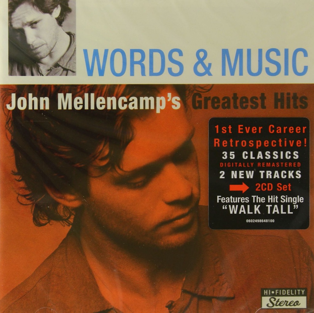 JOHN MELLENCAMP: WORDS+MUSIC - GREATEST HITS (CD)