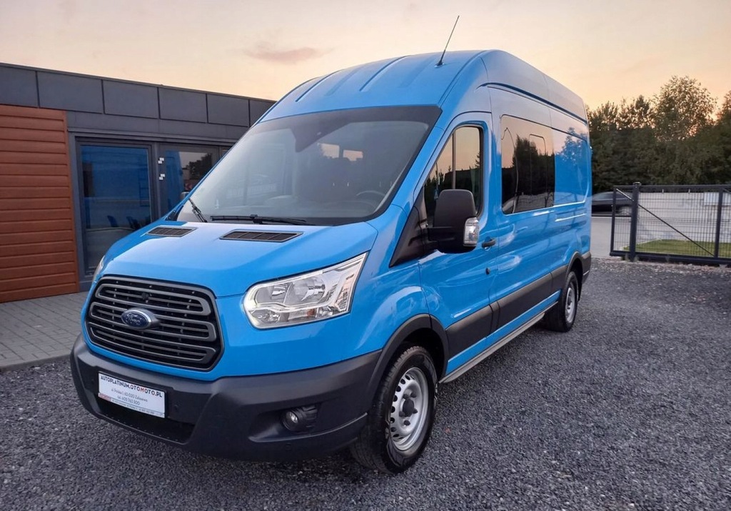 Ford Transit 5-os Brygadowka Klima Kamera Fakt...
