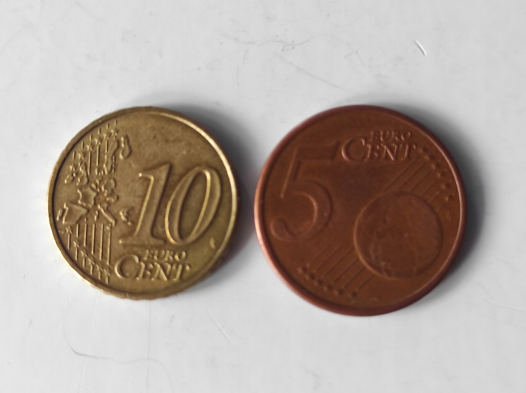 ZESTAW MONET EURO CENT FRANCJA