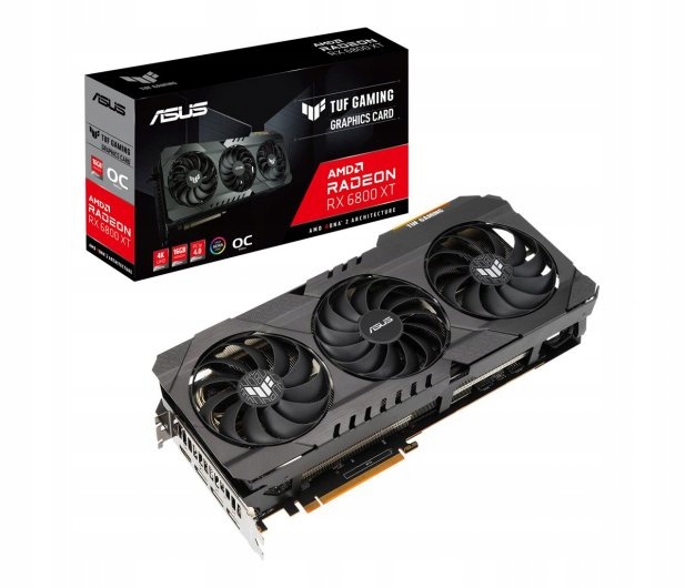 Karta graficzna ASUS TUF GAMING RX 6800 XT 16 GB