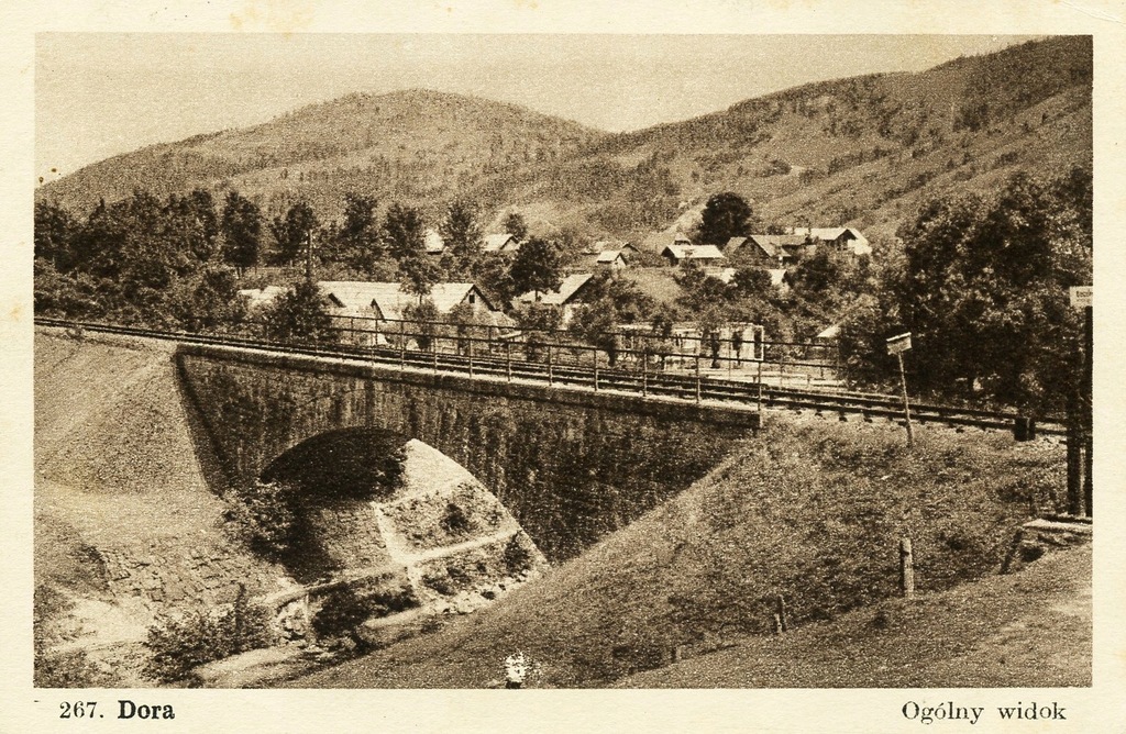 DORA- Ogólny widok -1930 Lubień Wielki Lwów Kresy