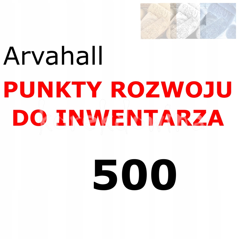 A PACZKI 500 PR Punkty Rozwoju FOE Arvahall