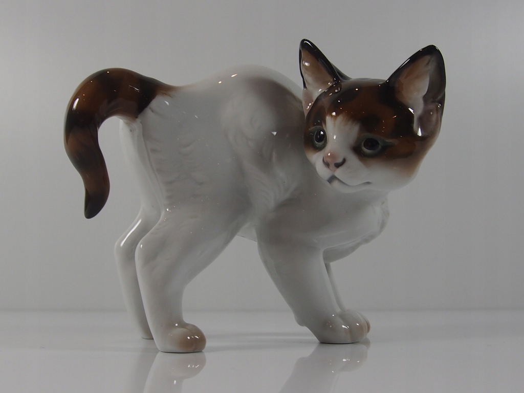 Kot Figurka Rosenthal 10 cm / IDEAŁ