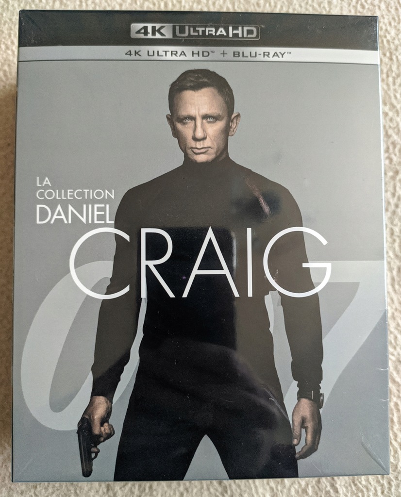 James Bond 007: Daniel Craig - 4 filmy 4K UHD [PL]