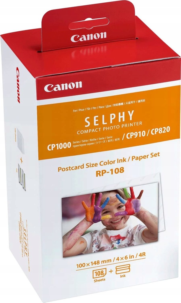 Papier+folia CANON RP-108IN SELPHY CP1300