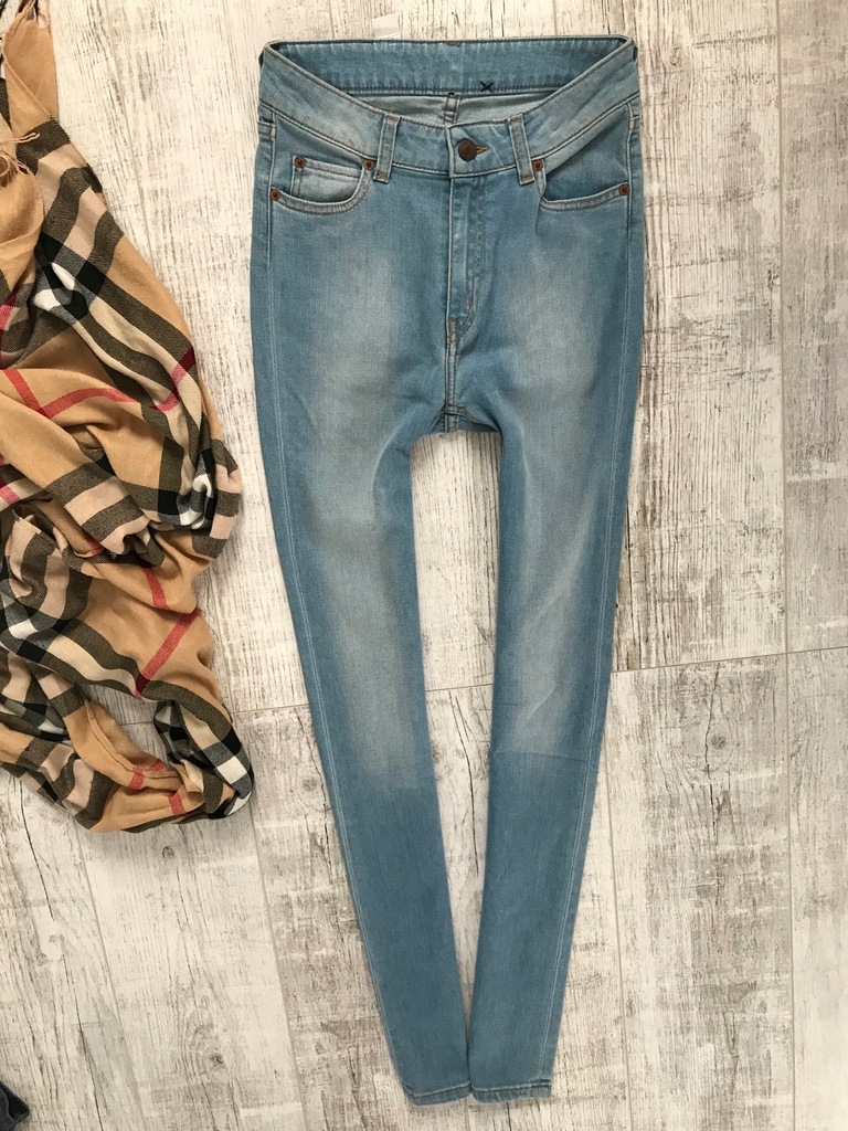 ORJAN ANDERSON * spodnie jeans rurki * 34 XS