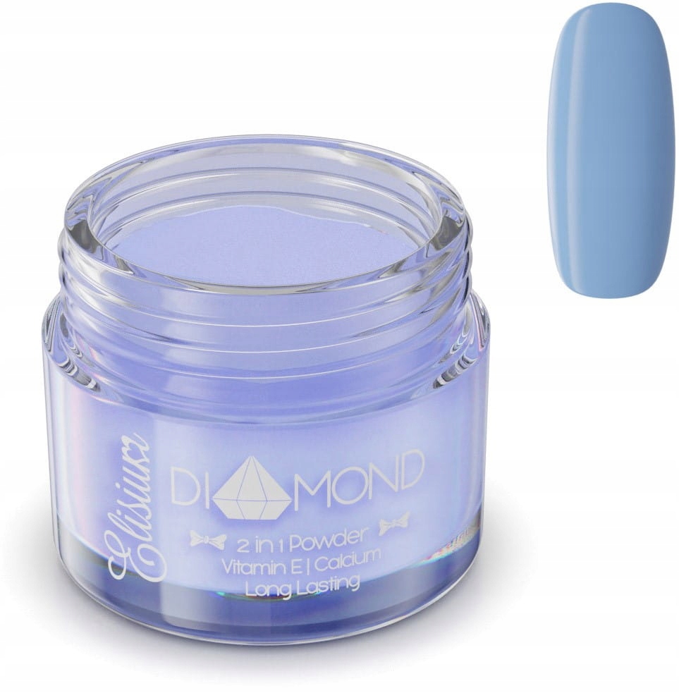 Puder do manicure tytanowego Diamond Distant Blue