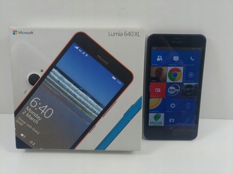 MICROSOFT LUMIA 640XL LTE BEZ SIMLOCKA KOMPLET