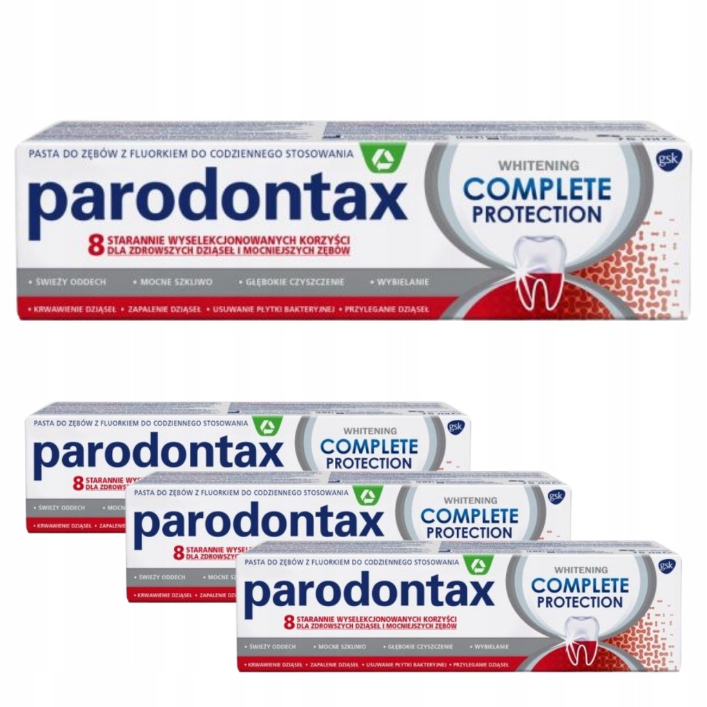 Pasta Parodontax Complete Protection Whitening x4