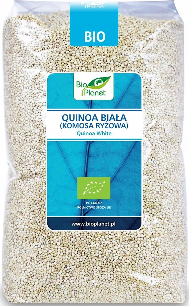 Quinoa biała (KOMOSA RYŻOWA) bezglutenowa BIO 1 kg