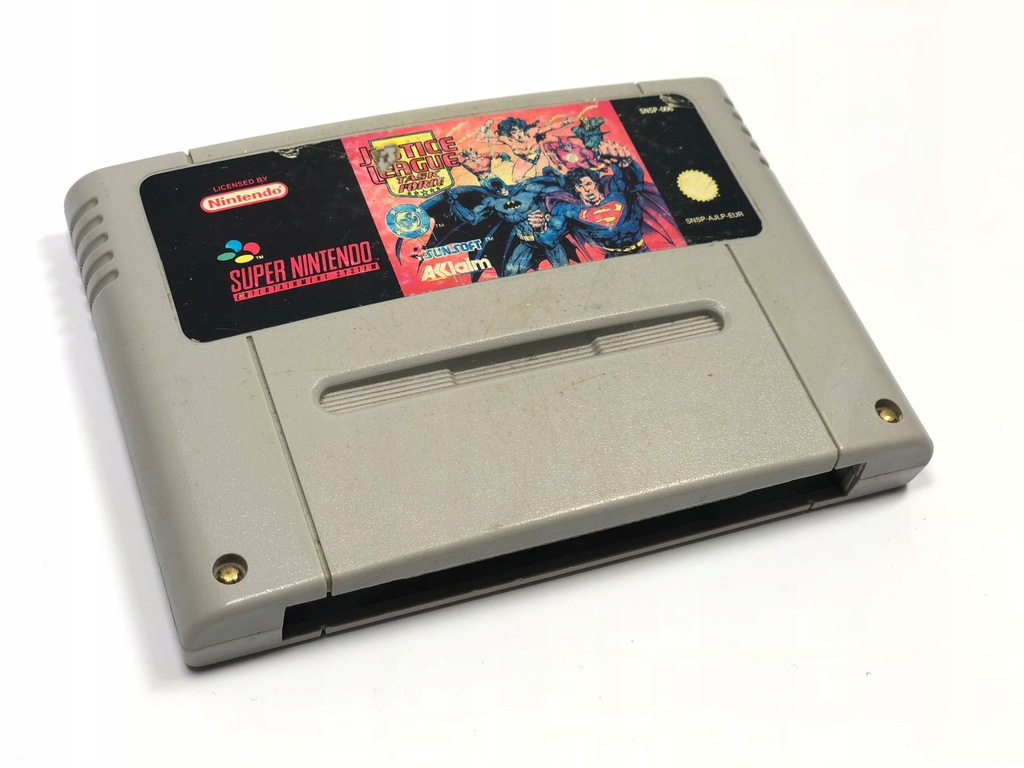 Justice League Task Force ! Super Nintendo ! Snes