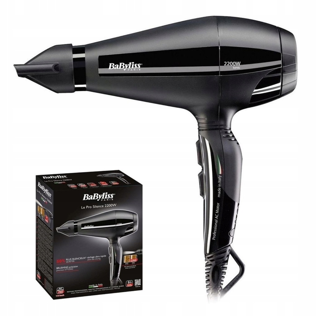 Suszarka włosów Babyliss Pro Silence Volume 6611E