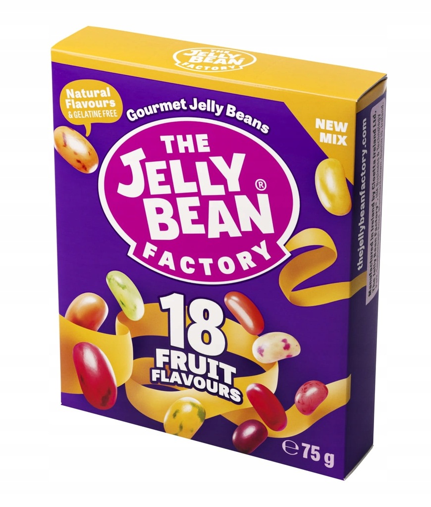 Jelly Bean Fruit Flavours 18 smaków BOX 75g