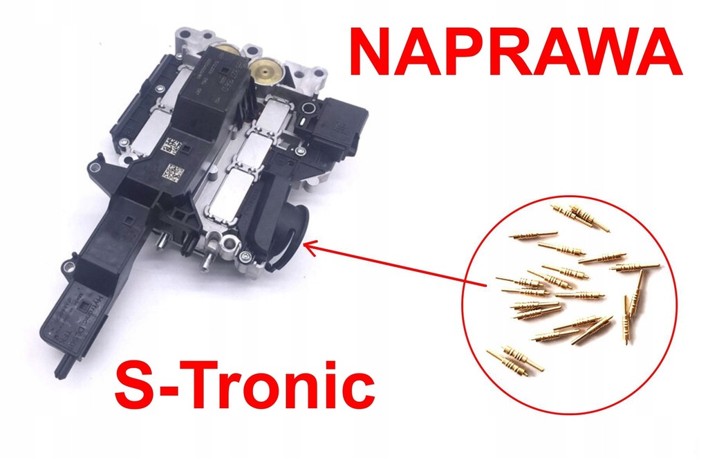 NAPRAWA S-Tronic S-Tronik DL501 gnijących pinów