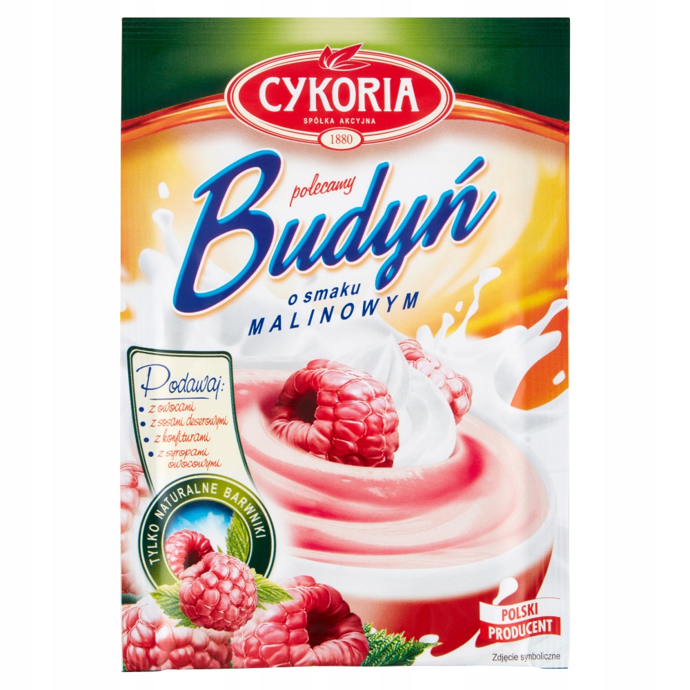 Cykoria Budyń O Smaku Malinowym 40 G