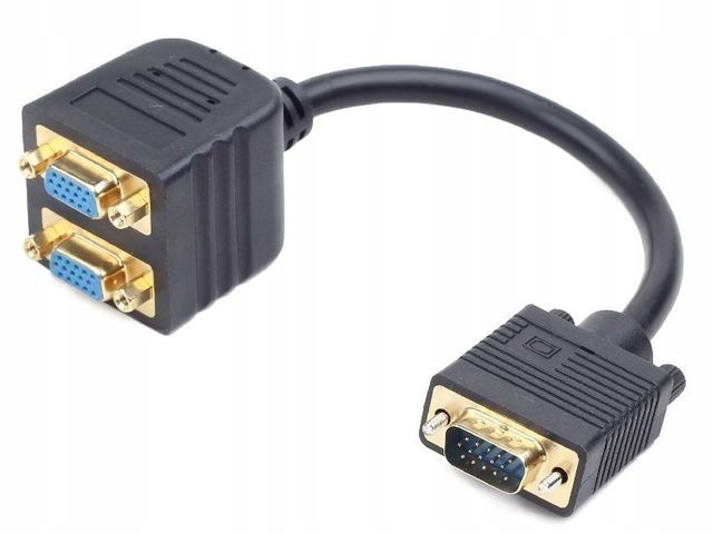 GEMBIRD Adapter VGA(M)->2xVGA(F) 20cm