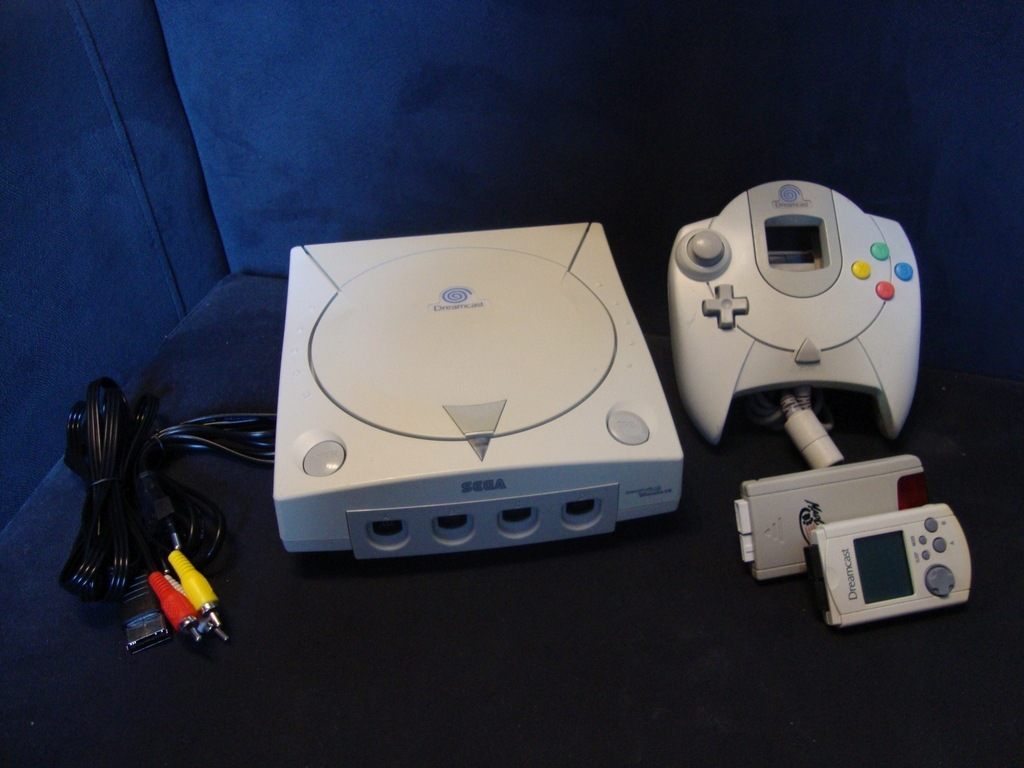 Sega Dreamcast ładny duży Komplet