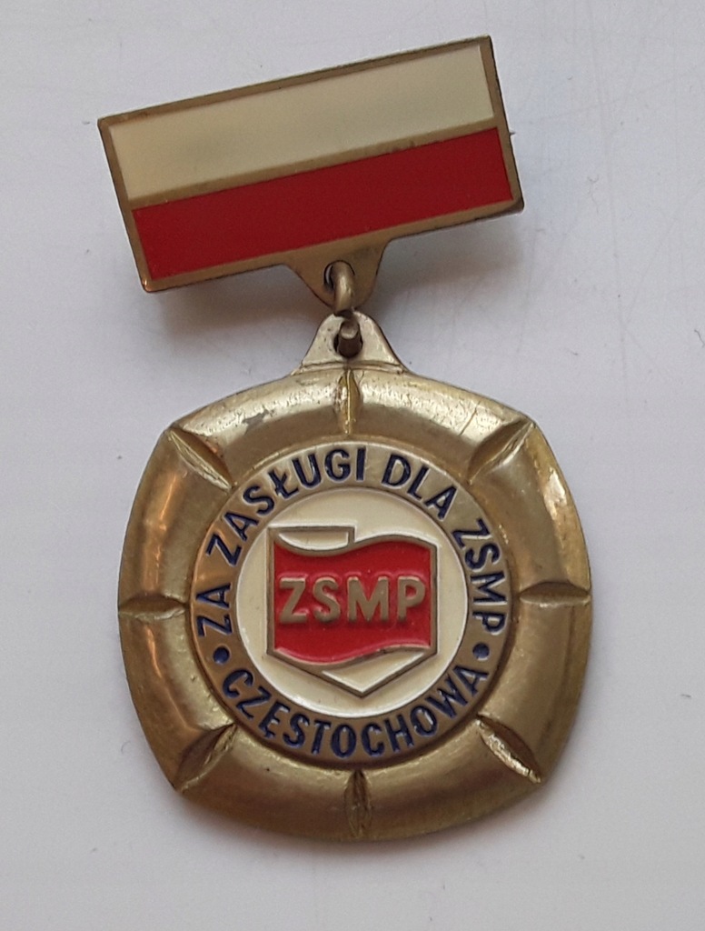 ZSMP CZĘSTOCHOWA Za Zasługi PRL zms zmw szmw pzpr
