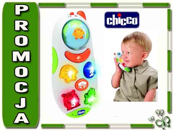 CHICCO 71408 MÓWIĄCY TELEFON DWUJĘZYCZNY