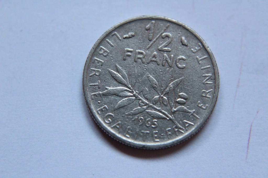 1/2 FRANK 1965 FRANCJA   - W044
