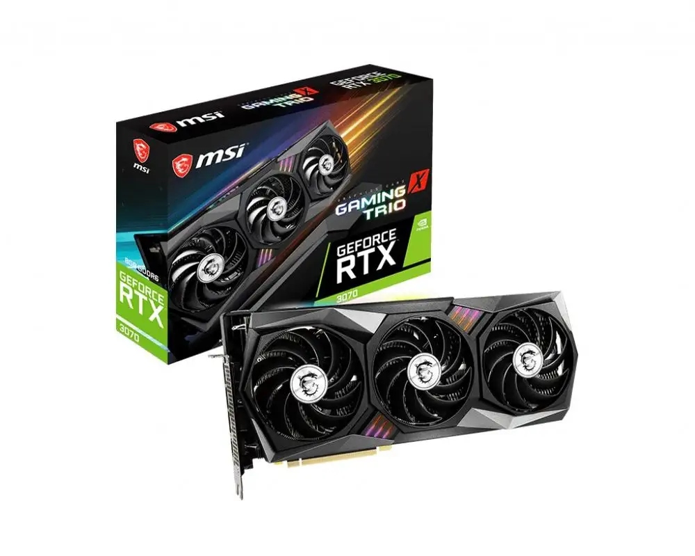 Karta graficzna MSI GeForce RTX 3070 Gaming X Trio 8 GB